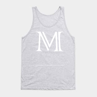 Letter M, Masterclass, T-shirt, M Tank Top